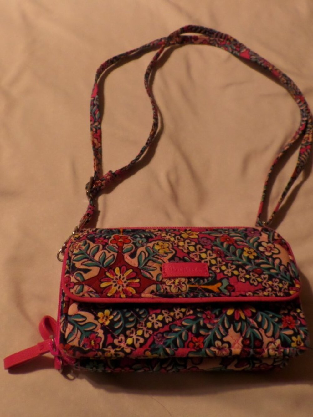 Vera Bradley Clutch  Kaleidosocpe Pattern Floral Design